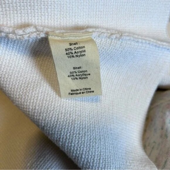 L'agence white Lacey knit blazer size L - Picture 11 of 12